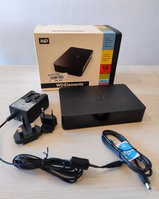 hard disk esterno Western Digital 1,5Tb leggi bene