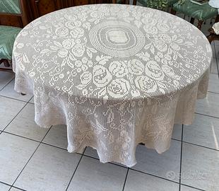 Tovaglia beige fatta a mano