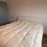 Letto matrimoniale con materasso memory foam