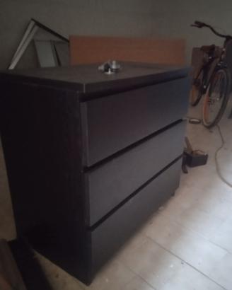 cassettiera, scarpiera malm