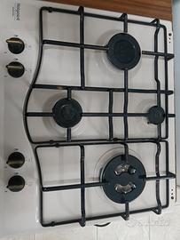 Piano cottura Ariston Hotpoint 4 fuochi