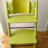 Sedia Stokke verde Lime