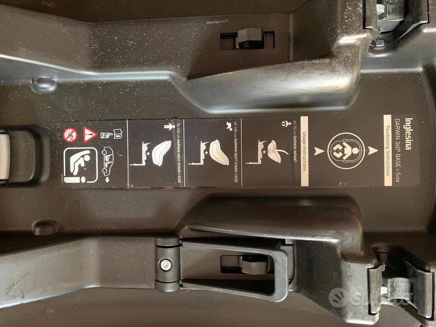 Inglesina Base Auto Darwin 360° i-Size Instruction Manual