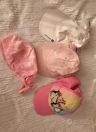 4 cappelli da bambina