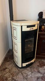 Stufa a pellet 30 KW Idro Moretti design