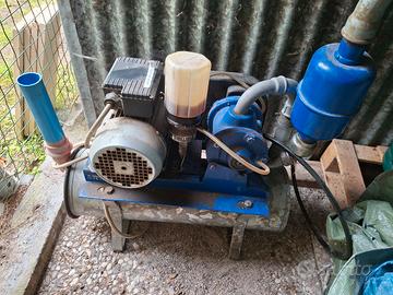 pompa a vuoto alfa laval con bidone