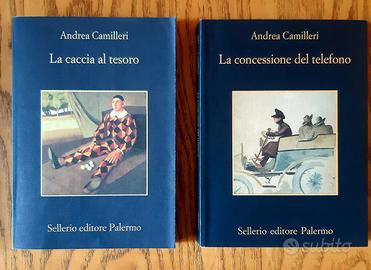4 Libri col commissario Montalbano 