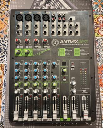 Mixer 8 canali ANTMIX 8FX