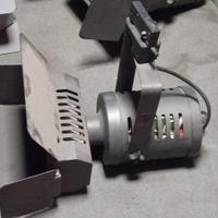 Lampada industriale faro vintage