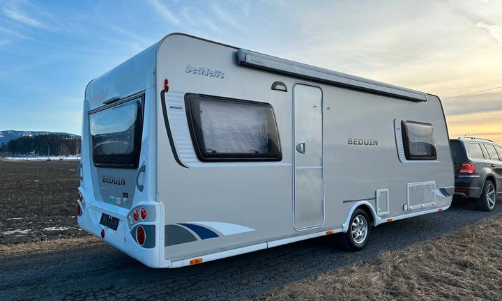 Carrello batteria beduino Dethleffs 545, anno 2007