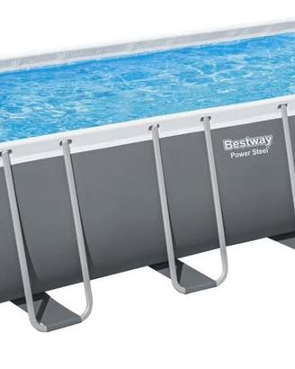 Piscina fuori terra + robot pulizia + scala + 2 re