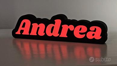 Luce con il tuo nome