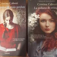 CRISTINA CABONI: DUE LIBRI RILEGATI OTTIME CONDIZ.