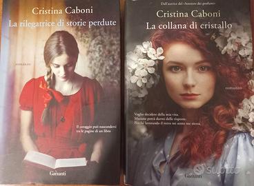 CRISTINA CABONI: DUE LIBRI RILEGATI OTTIME CONDIZ.
