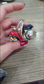 Vespa in argento 925