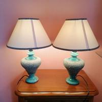 Coppia abat-jour/ lampade x comodino o mobile