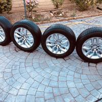 Cerchi in lega + pneumatici bmw x3 xdrive