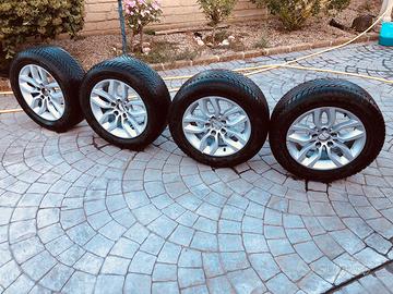 Cerchi in lega + pneumatici bmw x3 xdrive