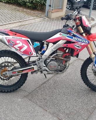 TELAIO TARGATO HONDA CRF 250 2004 2009