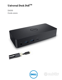 Universal Docking Station D6000 Dell.