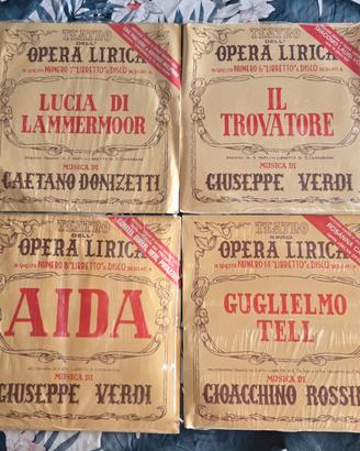 Lotto Vintage: Vinili (LP) Opera Lirica