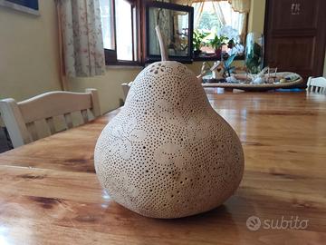 zucche intagliate a mano