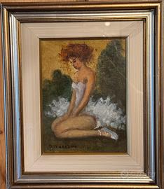 Quadro con ballerina di Giuseppe Bernardoni