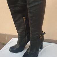 stivale batta tacco largo alto misura 41