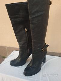 stivale batta tacco largo alto misura 41