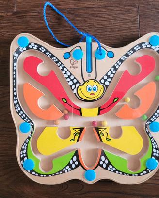 Hape labirinto magnetico farfalla