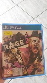 Giochi PS4 (Wolfenstein The Old Blood e Rage 2)