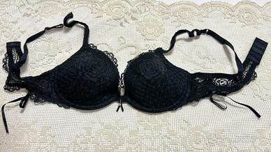 Reggiseno balconcino pizzi nero Intimissimi tg 3B
