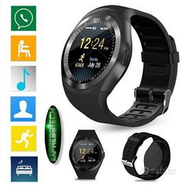 Smartwatch Y1 slot scheda Sim e Bluetooth Fotocame
