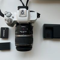 Canon m50 + adapter EFS + batteria + 18/55