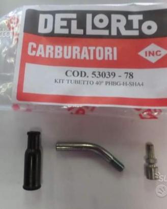 Kit tubetto curvetta 40° carburatore dell'orto PHB