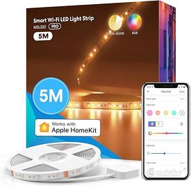 Meross Striscia LED Smart RGB 5M con HomeKit, Comp