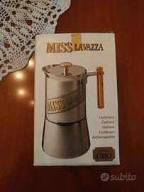 Caffettiera Miss Lavazza "Linea Oro" 6 Tazze