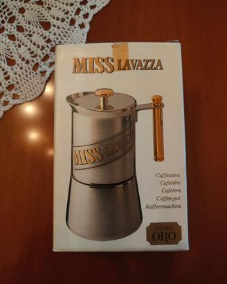 Caffettiera Miss Lavazza "Linea Oro" 6 Tazze