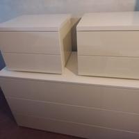Cassettiera e comodini