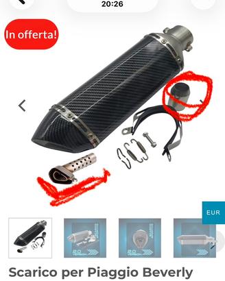 Scarico Scooter Aftearket