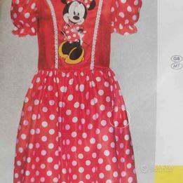 Costume carnevale Disney Minnie per bimba 6/8 anni