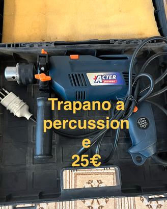 Trapano a percussione.