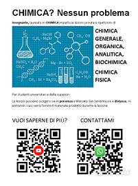 Lezioni e ripetizioni di Chimica