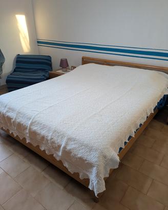 Coperta artigianale Sarda tessuta al telaio