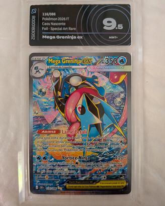 Mega Greninja ex  116/086 grading 9.5