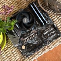 ryzen 5 5600x+msi b550 mortar+ram corsair 16gb rgb