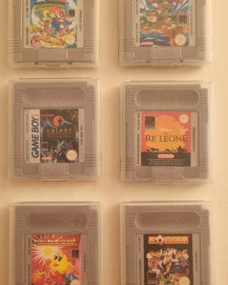 Lotto di 6 Giochi per Game Boy
