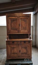 Credenza primi '900 – Legno massello di castagno