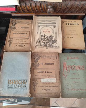 37 libretti opera 1800