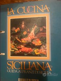 Raccolta ricette siciliane in due volumi